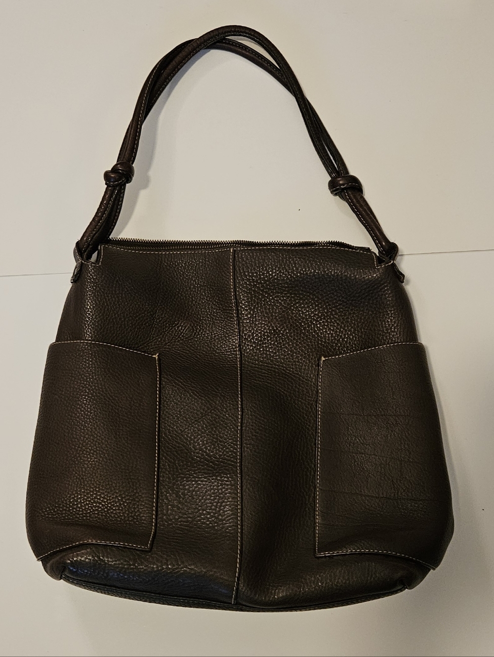 Sundance - Slouchy Leather Shoulder Bag
